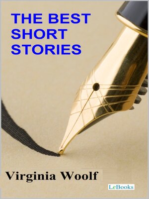 cover image of The Best Short Stories Virginia Woolf